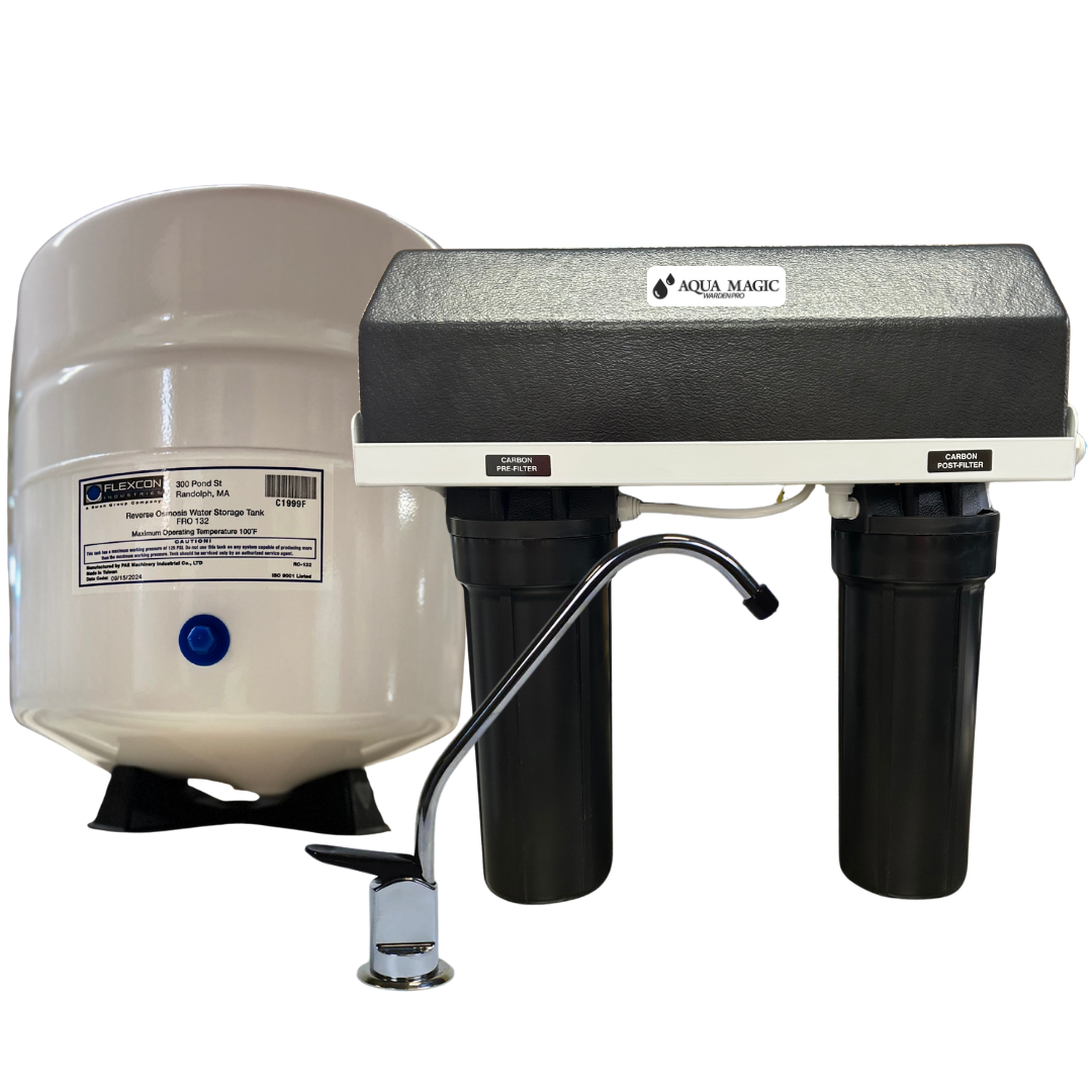 3 stage W tank and faucet